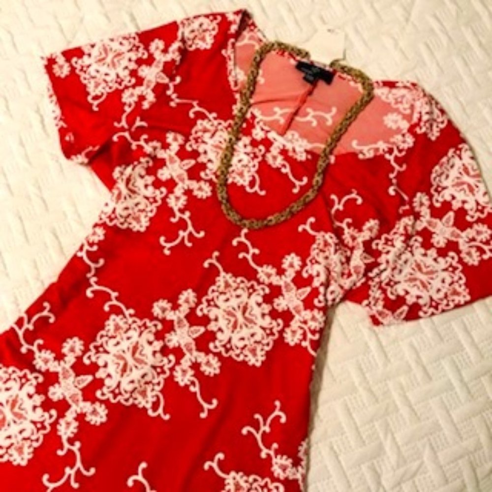 Ronni Nicole Printed Dress